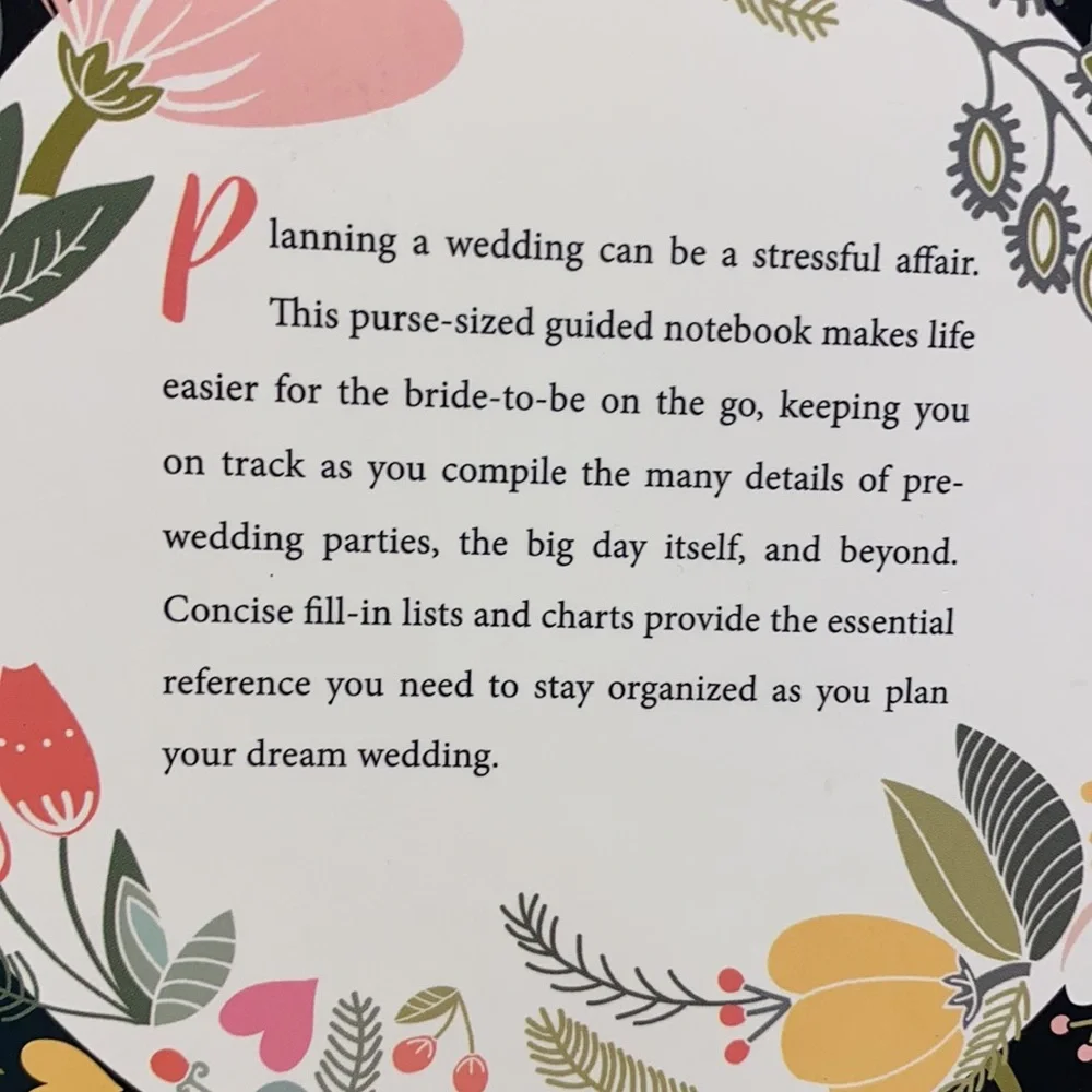 Wedding Planner Checklist Book